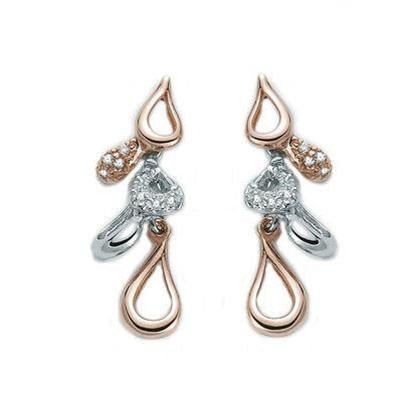 Timeless Elegance Diamond Drop Earrings
