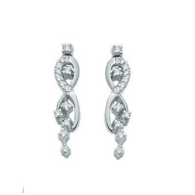 Timeless Elegance Diamond Drop Earrings