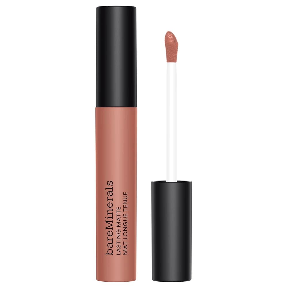Compact 4 ml satin lip colour in spirited shade, cruelty-free