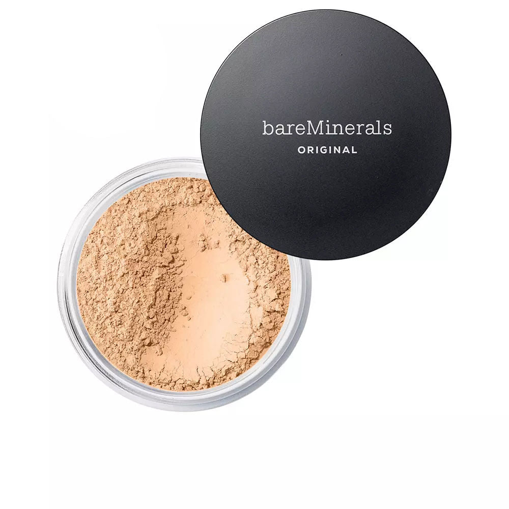 Loose mineral powder foundation jar with lid, soft-medium shade, 8 g, Unisex
