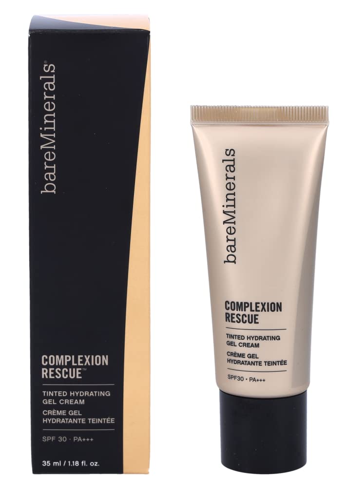 35 ml tinted hydrating gel-cream tube, sheer chestnut shade, SPF 30