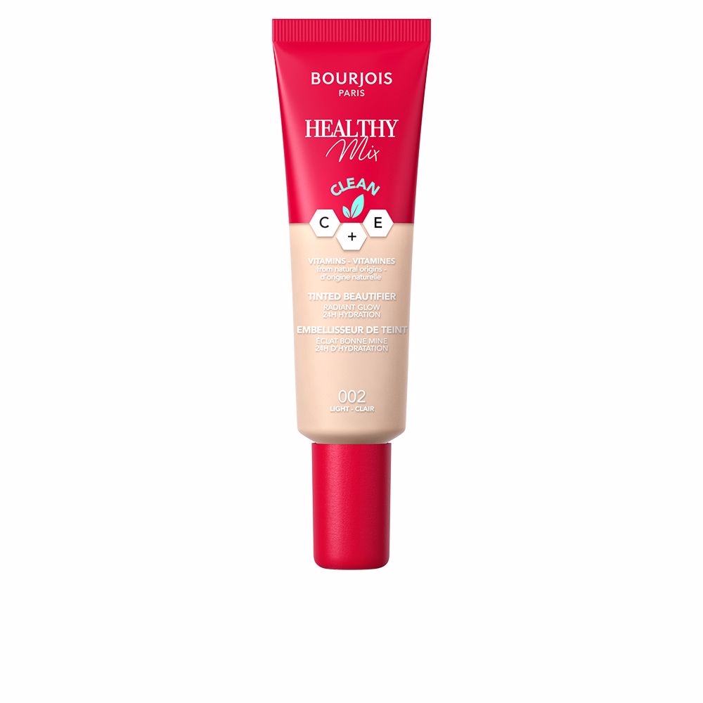 Tube of tinted coconut BB cream, 30 ml, light beige shade