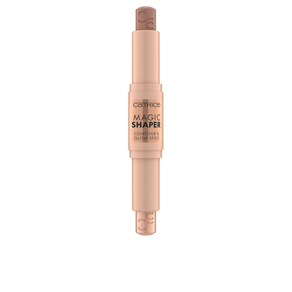 Dual-ended cream contour and luminous highlight stick, 9 g, deep shade