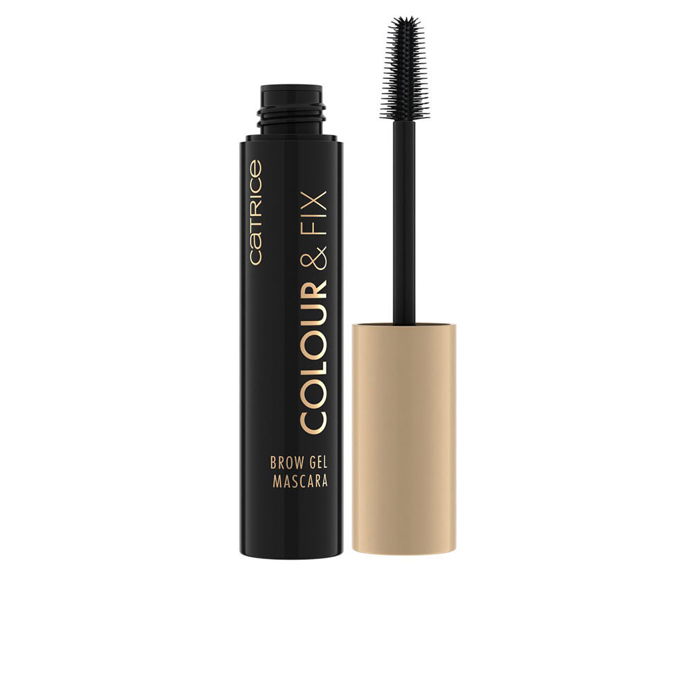 5 ml tinted brow gel with silicone brush in dark brown, 030 shade