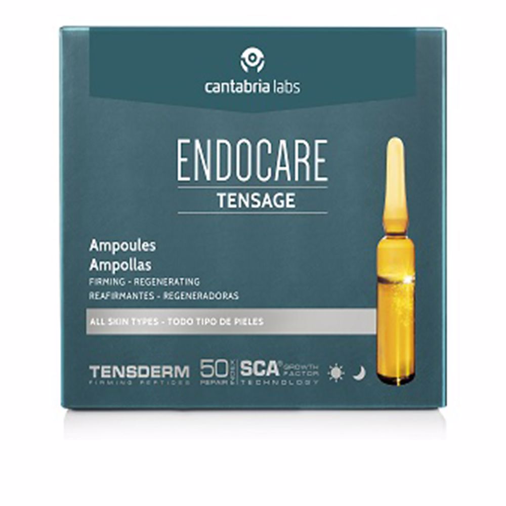 Pack of 2 ml firming ampoules for women with growth factor serum
