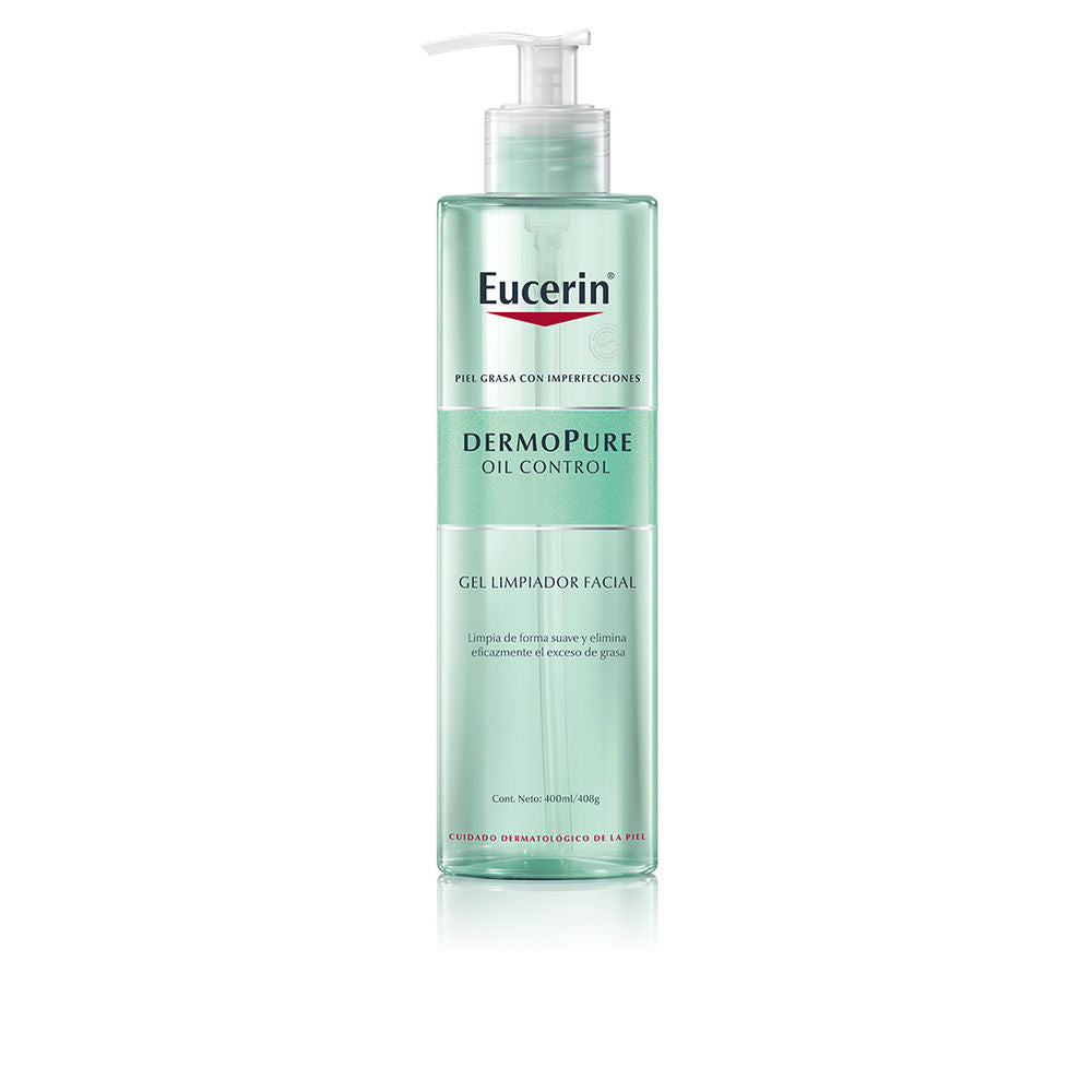 400 ml clear gel cleanser in pump bottle for Unisex oily, blemish‑prone skin