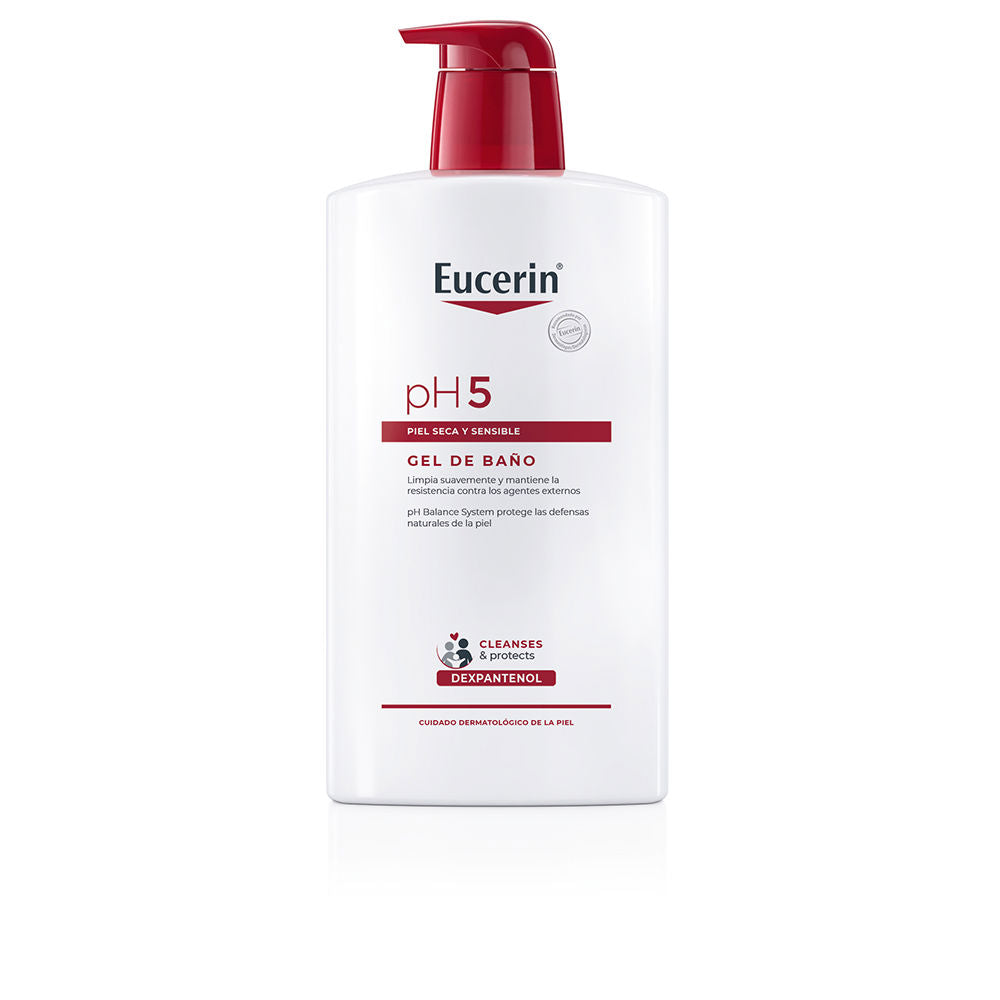 1,000 ml pH5 bath gel in pump bottle for sensitive, dry Unisex skin