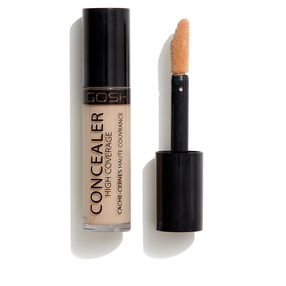 5.5 ml tube of sand-toned liquid concealer with nozzle applicator