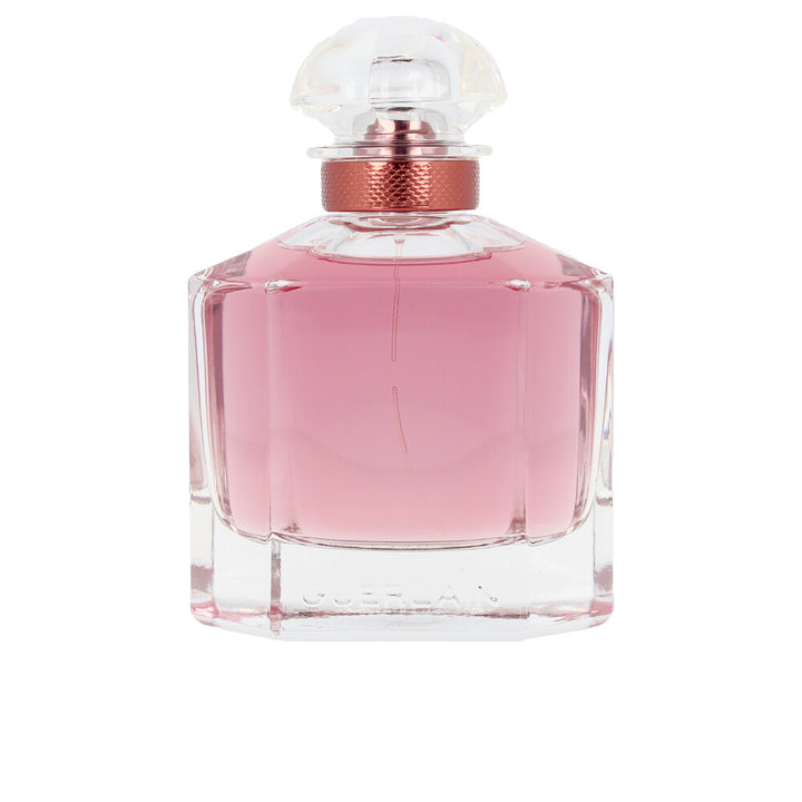 Clear Quadrilobé crystal perfume bottle with gold detail, 30 ml perfume for Women