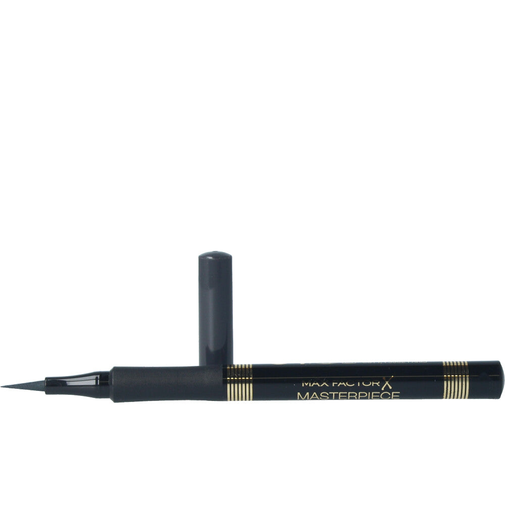 Slim 1 ml liquid eyeliner with remo-shaped tip, 01 Black, compact pen