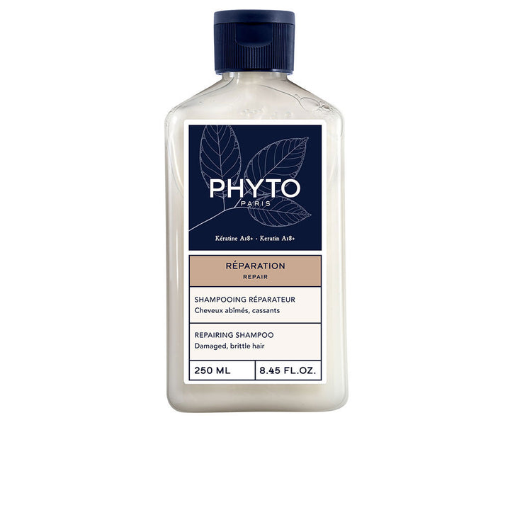 250 ml clear gel shampoo bottle for damaged hair, hydrating repair