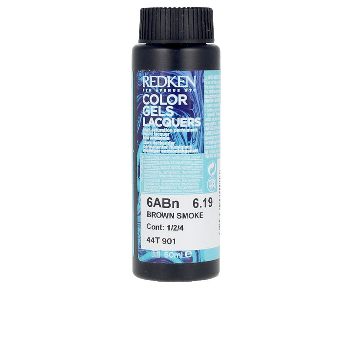 Three 60 ml amber glaze liquid hair colour bottles, low‑ammonia permanent formula, Unisex