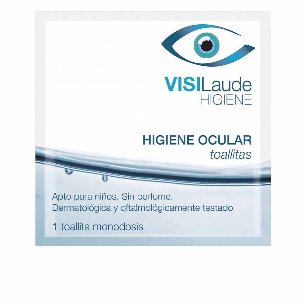 Pack of Rilastil fragrance-free eye hygiene wipes for gentle eyelid cleansing