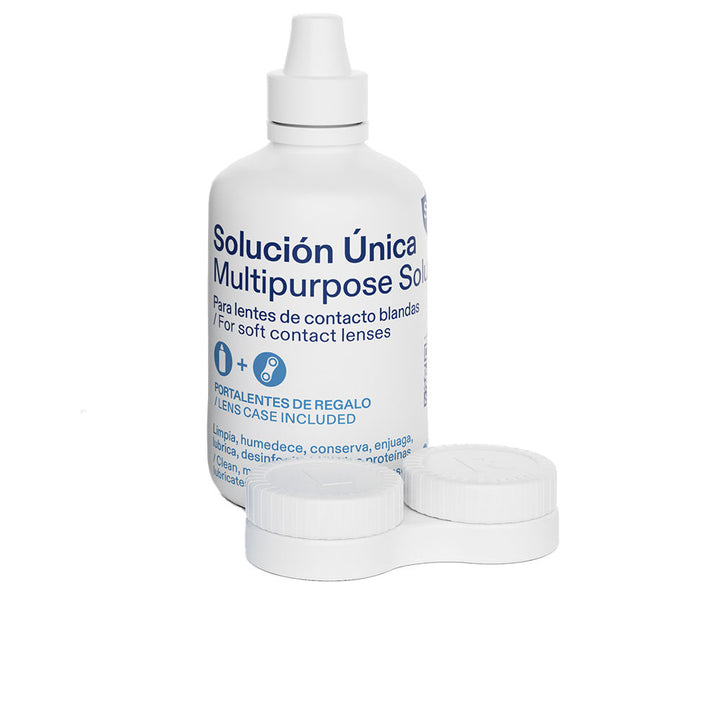 500 ml hyaluronic multipurpose contact lens solution bottle, sterile isotonic formula
