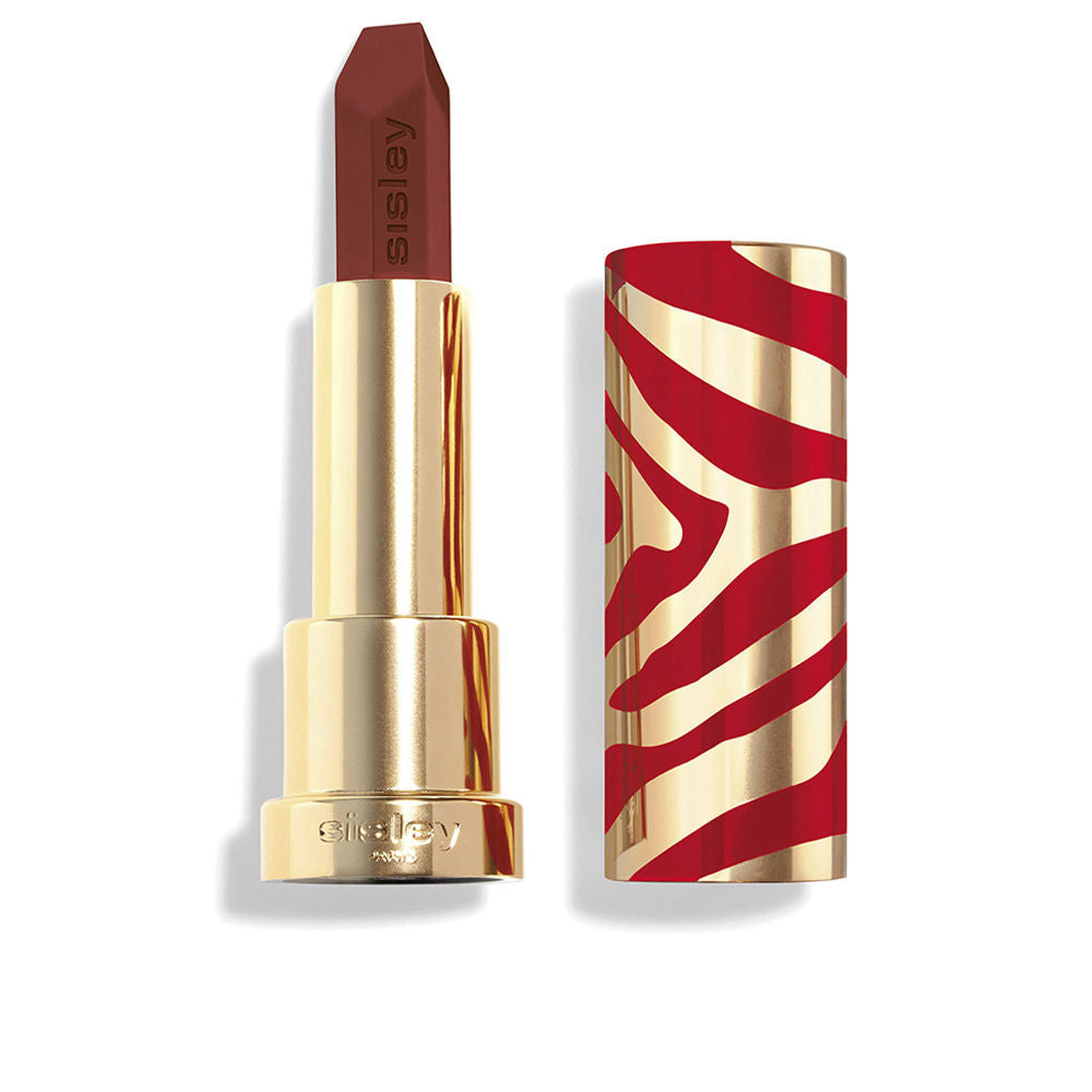 Satin lipstick in red zebra-striped case, 3.4 g, Unisex